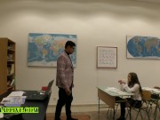 MULTIPLE CREAMPIE THRESSOME for REBELLIOUS STUDENT Mini Vanilli 1/16