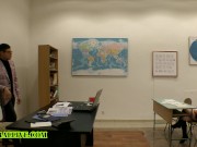 MULTIPLE CREAMPIE THRESSOME for REBELLIOUS STUDENT Mini Vanilli 2/16