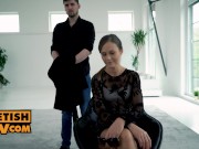 POV - No limits pornstar babe Tina Kay in foot fetish scene 3/16