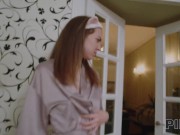 PIE4K. He fucks wet holes of two slender chicks in all available positions 5/16