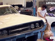 Nasty Bitch Wild Vicky Hard Banging With Big Dick Stud - LETSDOEIT 8/16