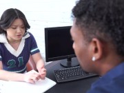 BBCPIE Small Tit Asian Girl Left Leaking In Creampie Cum 2/16