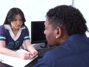 BBCPIE Small Tit Asian Girl Left Leaking In Creampie Cum 3/16