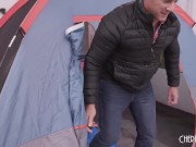 Petite Brunette Spinner Dakota Tyler Emerges From A Cooler To Take On Ramon Nomar's Big Dick 2/16