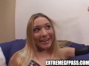 Hot blonde in piledriver 3/16