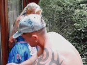 Huge boobed Sophie Anderson pee play and asslicker Angel Rae Doll 4/16