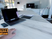 POV - Fucking your horny office assistant Maya Bijou 1/16