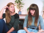 Ersties -Die Saarländerinnen Nicky F und Kate lecken und fingern sich gegenseitig 12/16