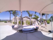 Besties Of Your Girlfriend Kylie Rocket and Anna Claire Clouds Sharing Your Dick In A Remix Villa 3/16