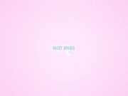 Haley Spades plays with her pussy in VR 1/16