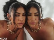 SLAYED Lesbian babes scissoring 8/16