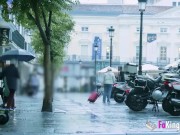 Espectacular 3some with Rosie Cage and two dudes! 1/16