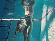 Hot chick Lera swims nude for you guys 16/16