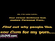 Babe letting her boobs breathe with bra up during behind porn scenes podcast about naked class she teaches - Lelu Love 16/16