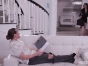 Big Boobs Brunette Scarlett Alexis Tries To Wait For Marriage But Gets Busted With Her Toys And Gets A Hardcore Fucking 4/16