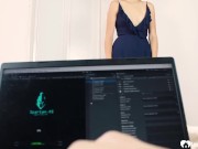 I didn't expect my friend's mom to deepthroat my meat while I was recording. 1/16