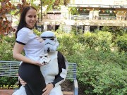 STEPDAD Uses Dark Side of Force & Makes PAWG Jennifer Mendez SQUIRT – Immoral Family 4K