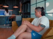 Watching porn with my hot stepmom ended up fucking her 2/16