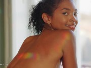 ULTRAFILMS Amazing Colombian model Barbie Rous making her boobs and ass bounce fast 14/16