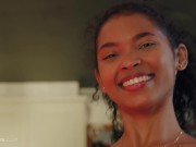 ULTRAFILMS Amazing Colombian model Barbie Rous making her boobs and ass bounce fast 4/16