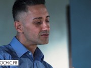 The gorgeous blonde manages 3 men 8/16