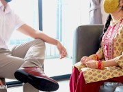 18 Yo Desi Girl Suck her Boss Dick and Rough Fuck ! ( Hindi Audio ) 3/16