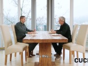 CUCK4K. Sofia Lee fucked hard into hairy pussy in the presence of the husband 6/16