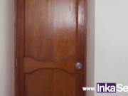 Pillada a Inocente pelirroja ninfomana folla con gran polla y llega a su squirt 9/16