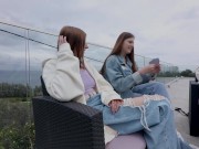 Met the neighbors and participated in a creampie orgy in a public place 5/16