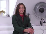 Horny Amirah Adara Tries Vibrator and Dick At Once Clad In College Uniform! 2/16