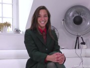 Horny Amirah Adara Tries Vibrator and Dick At Once Clad In College Uniform! 3/16