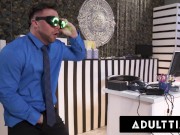 Huge Ass Hotties Learn How To Share A Cock 2/16