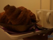 RIM4K. Hotel service staff takes part in a threesome with couple 2/16