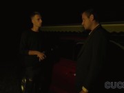 CUCK4K. Cuckold really enjoys watching how his sexy wife moans with a random guy 4/16