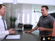 FANTASY MASSAGE - Two Cock Hungry MILFs Veronica Avluv And Alexis Fawx Fuck Together Two Hot Men 2/16