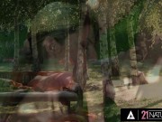 Slim Babe Gets Her Pussy Plumbed While Fucking Outside 4/16