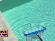 POV - MFF trio in the sun with hot sluts Kelly Aleman and Kris Vegas 1/16