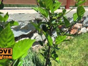 POV - MFF trio in the sun with hot sluts Kelly Aleman and Kris Vegas 4/16