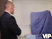 VIP4K. Brunette wife in sexy stocking lets her pussy to be fucked 3/16