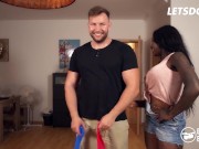 Big Ass Brunette Josy Black Interracial Fuck With Lucky Amateur Guy - LETSDOEIT 3/16