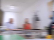 LOAN4K. Vixen adores rich life and fucks for a debt in front of old husband 7/16