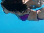 Big ass lazy teen Lia swims naked 12/16