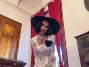 Lady Dimitrescu sucks and fucks . Resident Evil Village Cosplay Halloween 2023 2/16