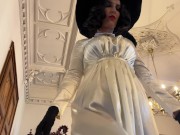 Lady Dimitrescu sucks and fucks . Resident Evil Village Cosplay Halloween 2023 7/16