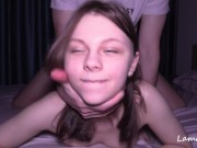 Hooking Up At The Beach - Cutie Makes Him Cum THREE TIMES ! 12/16