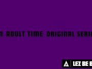 2 Hot Girls Have Rough Big Strap-Ons Sex 1/16