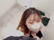 【初体験】おまんこにメンソレータム＆リモコンバイブでショッピング♡イキすぎて我慢できず試着室で中出しセックス♡日本人/素人/ハメ撮り/デート/むちむち/フェラ/看護師/中出し/カップル/japanes 12/16