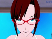 Mari Illustrious Makinami and I have intense sex on the rooftop. - Neon Genesis Evangelion Hentai 15/16