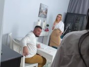 A student fucked two teachers to get a good mark for a test. 1/16