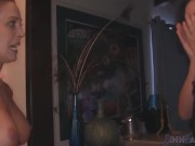 Sinn Sage Uses Huge Strap On To Fuck Cherie Deville Really Hard! 3/16